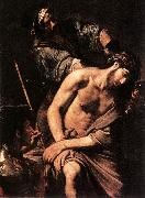 VALENTIN DE BOULOGNE, Crowning with Thorns wr